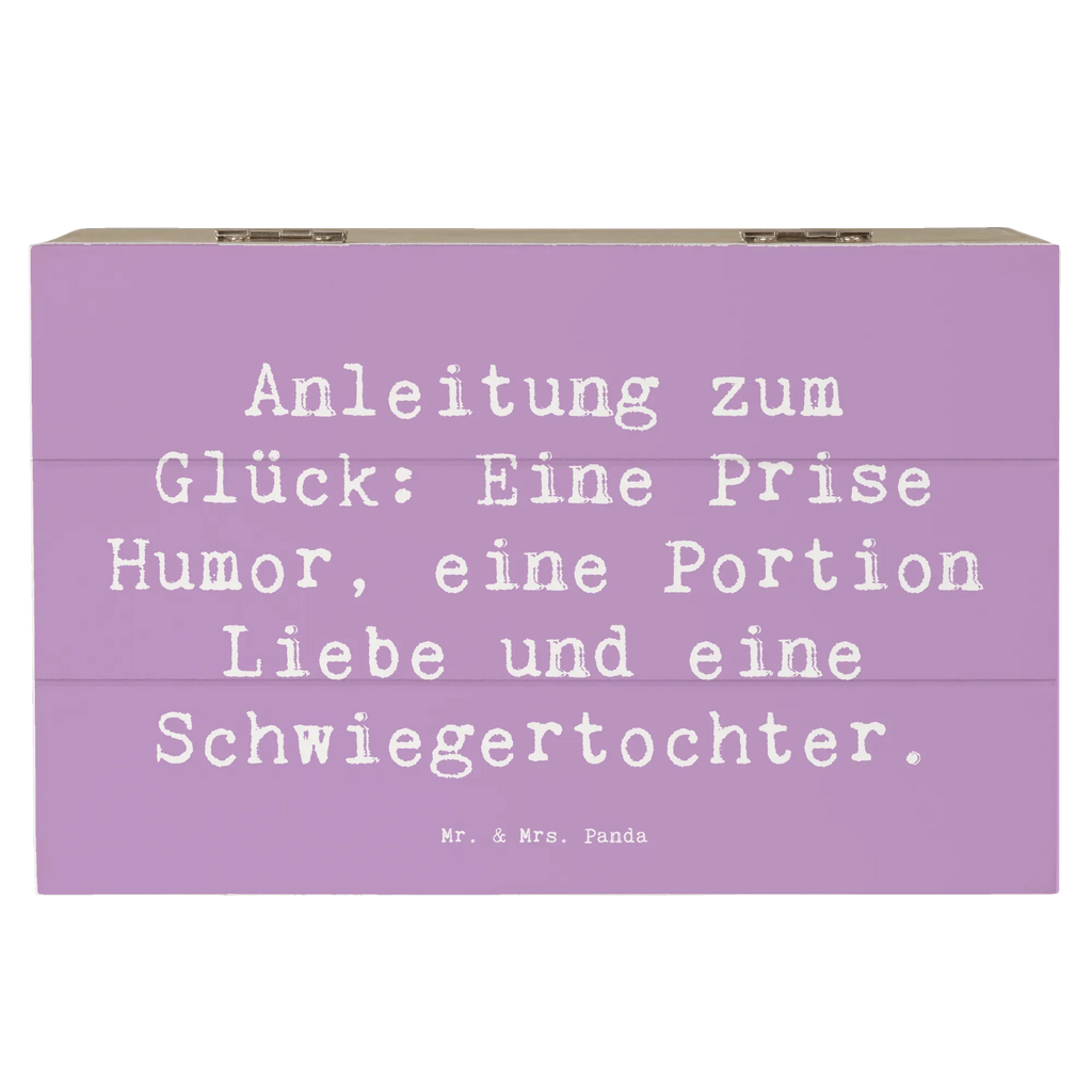 Wooden chest Saying Anleitung zum Glück: Eine Prise Humor, eine Portion Liebe und eine Schwiegertochter. Aufbewahrungsbox, aufbewahrungskisten, Aufbewahrungsbox aus Holz, truhe holz, kiste holz, holztruhen, box holz, Holzkiste, Holzboxen, Holzbox mit Deckel, Holzbox, holzschachtel, holzschatulle, Aufbewahrungsbox Holz, Holztruhe, aufbewahrungsboxen, Holzkisten, Schatulle, Holz Aufbewahrungsbox, Aufbewahrungskiste, aufbewahrungstruhe, holzkästchen, Holzkiste mit Deckel, Box aus Holz, aufbewahrungskiste mit deckel, Familie, Mama, Schwester, Opa, Bruder, Vatertag, Papa, Muttertag, Oma
