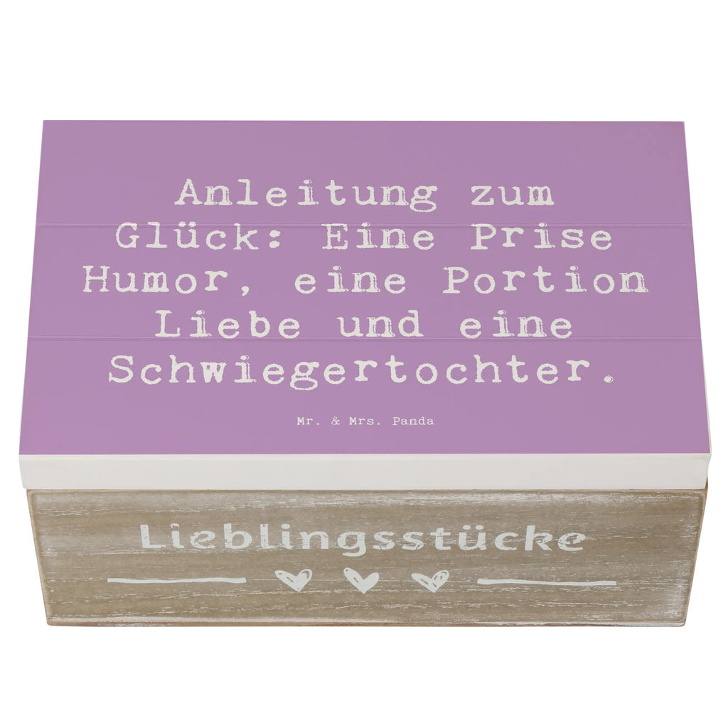 Wooden chest Saying Anleitung zum Glück: Eine Prise Humor, eine Portion Liebe und eine Schwiegertochter. Aufbewahrungsbox, aufbewahrungskisten, Aufbewahrungsbox aus Holz, truhe holz, kiste holz, holztruhen, box holz, Holzkiste, Holzboxen, Holzbox mit Deckel, Holzbox, holzschachtel, holzschatulle, Aufbewahrungsbox Holz, Holztruhe, aufbewahrungsboxen, Holzkisten, Schatulle, Holz Aufbewahrungsbox, Aufbewahrungskiste, aufbewahrungstruhe, holzkästchen, Holzkiste mit Deckel, Box aus Holz, aufbewahrungskiste mit deckel, Familie, Mama, Schwester, Opa, Bruder, Vatertag, Papa, Muttertag, Oma