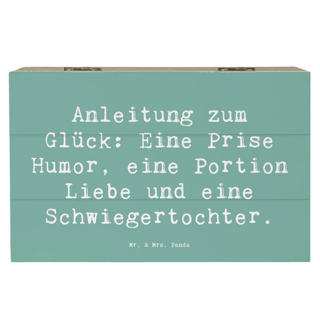 Wooden chest Saying Anleitung zum Glück: Eine Prise Humor, eine Portion Liebe und eine Schwiegertochter. Aufbewahrungsbox, aufbewahrungskisten, Aufbewahrungsbox aus Holz, truhe holz, kiste holz, holztruhen, box holz, Holzkiste, Holzboxen, Holzbox mit Deckel, Holzbox, holzschachtel, holzschatulle, Aufbewahrungsbox Holz, Holztruhe, aufbewahrungsboxen, Holzkisten, Schatulle, Holz Aufbewahrungsbox, Aufbewahrungskiste, aufbewahrungstruhe, holzkästchen, Holzkiste mit Deckel, Box aus Holz, aufbewahrungskiste mit deckel, Familie, Mama, Schwester, Opa, Bruder, Vatertag, Papa, Muttertag, Oma