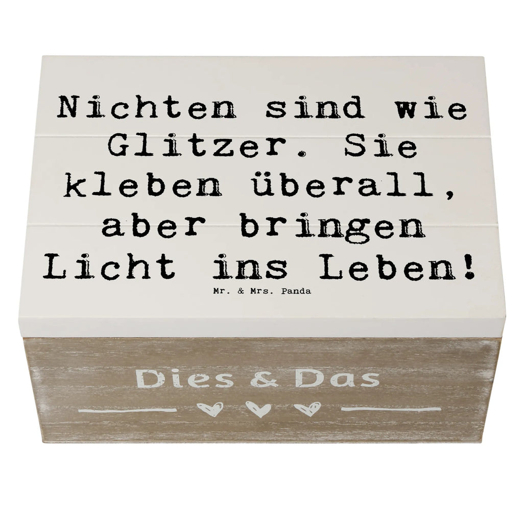 Holzkiste Spruch Nichte Glitzer Schatzkiste, Aufbewahrungsbox, Holzkiste, Dekokiste, XXL, Truhe, Erinnerungskiste, Geschenkbox, Schatulle, Erinnerungsbox, Kiste, Geschenkdose, Familie, Vatertag, Muttertag, Bruder, Schwester, Mama, Papa, Oma, Opa