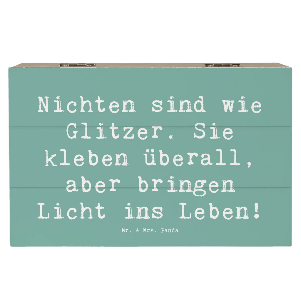 Holzkiste Spruch Nichte Glitzer Schatzkiste, Aufbewahrungsbox, Holzkiste, Dekokiste, XXL, Truhe, Erinnerungskiste, Geschenkbox, Schatulle, Erinnerungsbox, Kiste, Geschenkdose, Familie, Vatertag, Muttertag, Bruder, Schwester, Mama, Papa, Oma, Opa