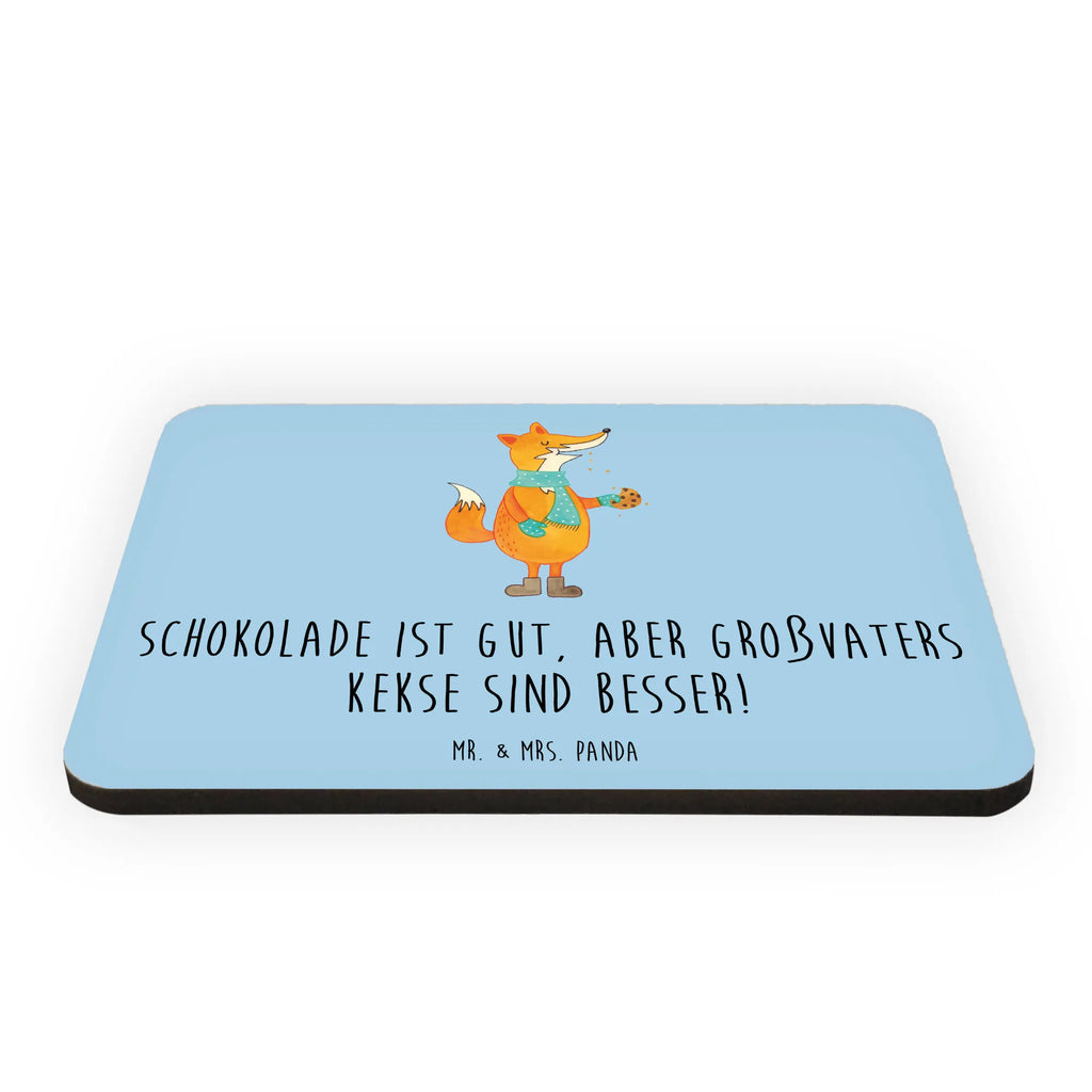 Magnet Schokolade ist gut, aber Großvaters Kekse sind besser! Kühlschrankmagnet, Motivmagnete, Whiteboard Magnet, Souvenir Magnet, Notiz Magnet, Kühlschrank Dekoration, Pinnwandmagnet, Dekomagnet, Familie, Vatertag, Muttertag, Bruder, Schwester, Mama, Papa, Oma, Opa