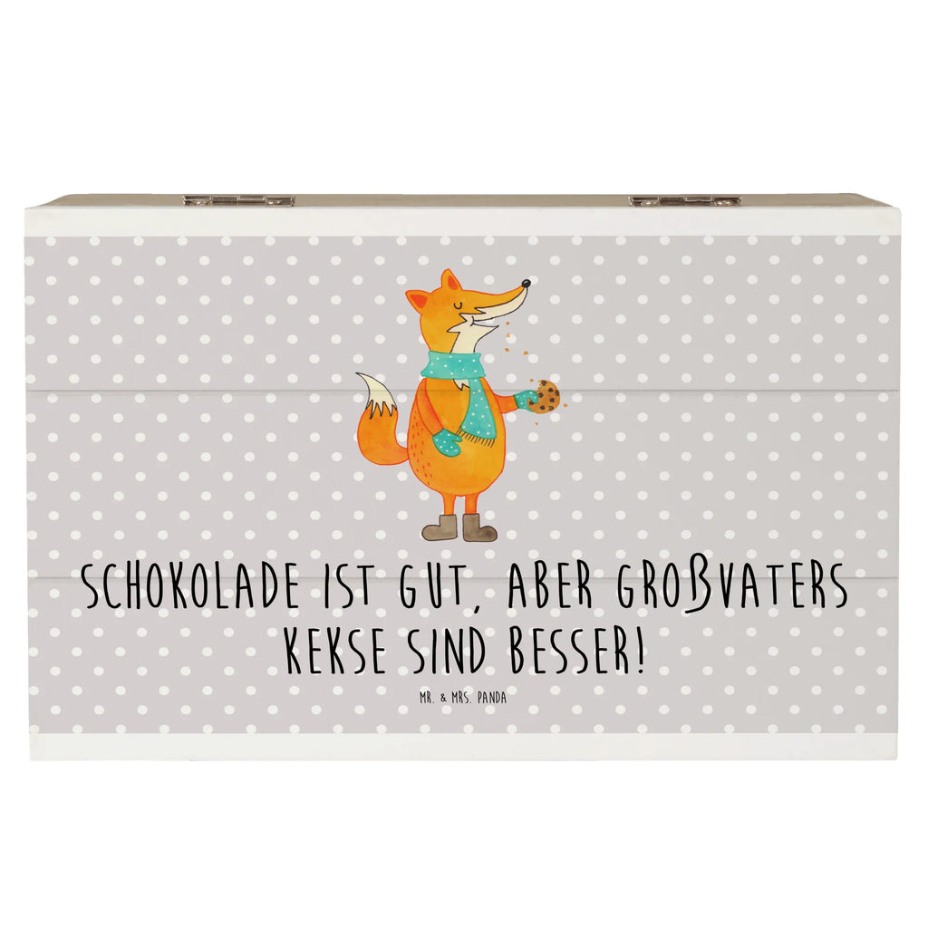Holzkiste Großvaters Kekse XXL, Erinnerungsbox, Schatulle, Dekokiste, Erinnerungskiste, Geschenkbox, Holzkiste, Truhe, Geschenkdose, Schatzkiste, Kiste, Aufbewahrungsbox, Familie, Vatertag, Muttertag, Bruder, Schwester, Mama, Papa, Oma, Opa