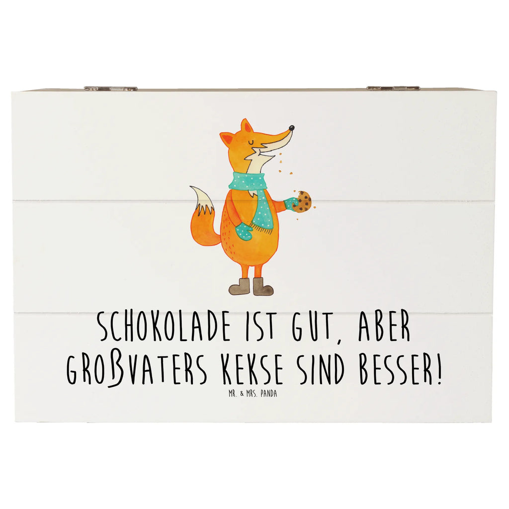 Holzkiste Großvaters Kekse XXL, Erinnerungsbox, Schatulle, Dekokiste, Erinnerungskiste, Geschenkbox, Holzkiste, Truhe, Geschenkdose, Schatzkiste, Kiste, Aufbewahrungsbox, Familie, Vatertag, Muttertag, Bruder, Schwester, Mama, Papa, Oma, Opa