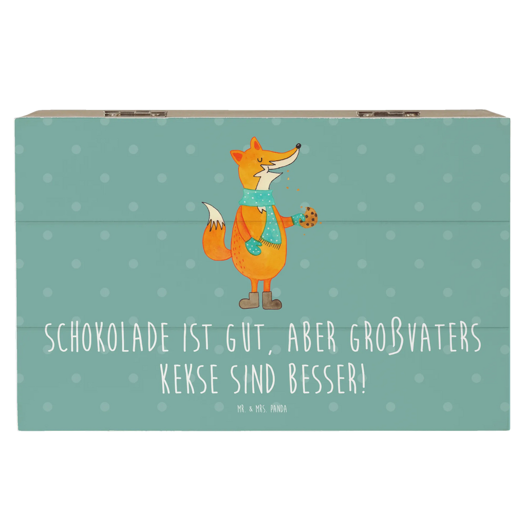 Holzkiste Großvaters Kekse XXL, Erinnerungsbox, Schatulle, Dekokiste, Erinnerungskiste, Geschenkbox, Holzkiste, Truhe, Geschenkdose, Schatzkiste, Kiste, Aufbewahrungsbox, Familie, Vatertag, Muttertag, Bruder, Schwester, Mama, Papa, Oma, Opa