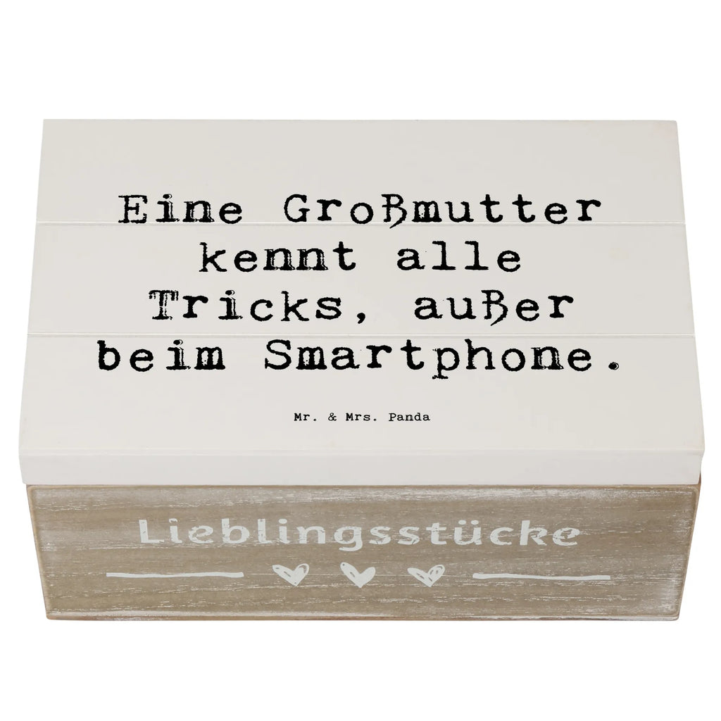 Holzkiste Spruch Großmutter Tricks Kiste, Holzkiste, Erinnerungskiste, Dekokiste, Geschenkdose, Erinnerungsbox, Aufbewahrungsbox, Truhe, Schatzkiste, Schatulle, Geschenkbox, XXL, Familie, Vatertag, Muttertag, Bruder, Schwester, Mama, Papa, Oma, Opa