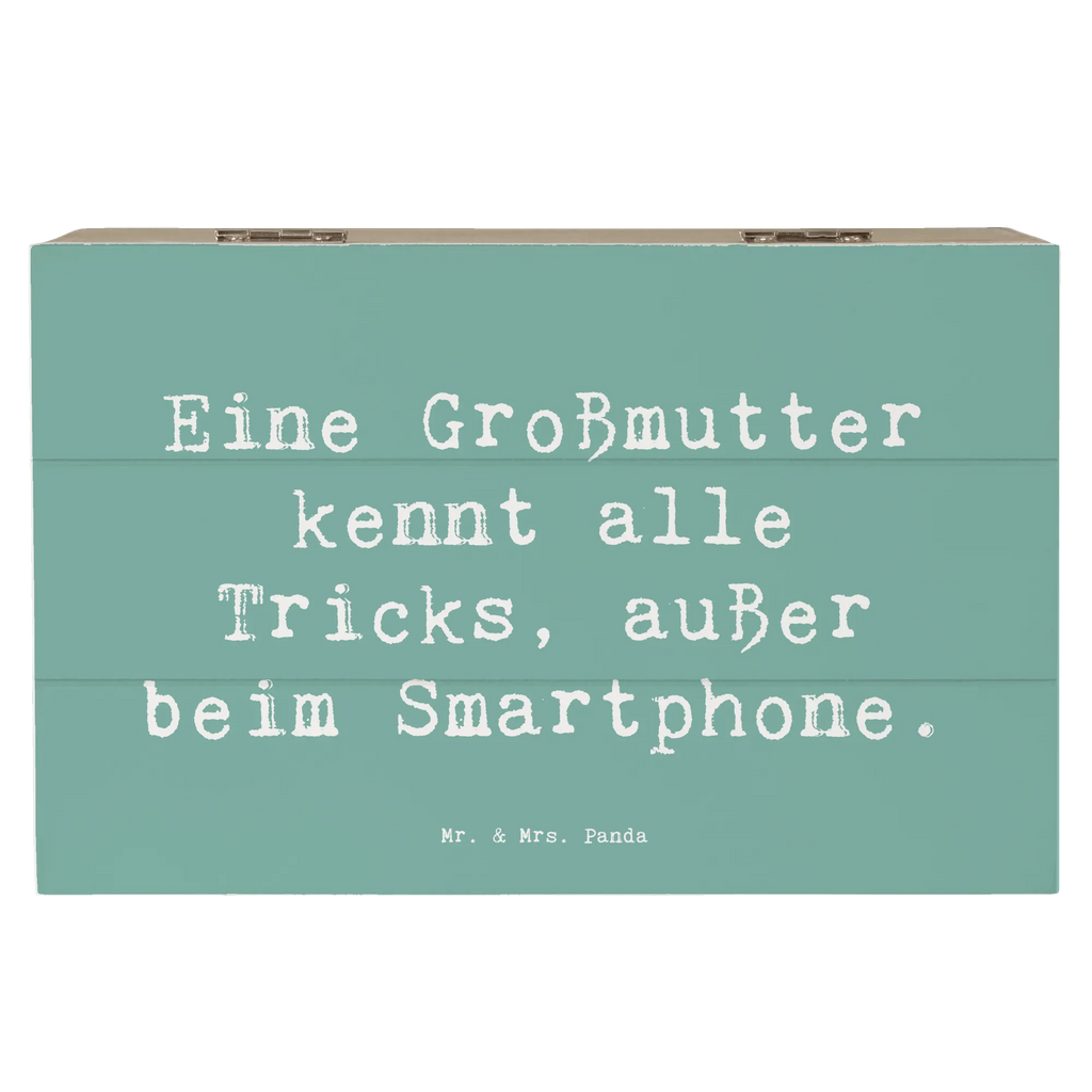 Holzkiste Spruch Großmutter Tricks Kiste, Holzkiste, Erinnerungskiste, Dekokiste, Geschenkdose, Erinnerungsbox, Aufbewahrungsbox, Truhe, Schatzkiste, Schatulle, Geschenkbox, XXL, Familie, Vatertag, Muttertag, Bruder, Schwester, Mama, Papa, Oma, Opa