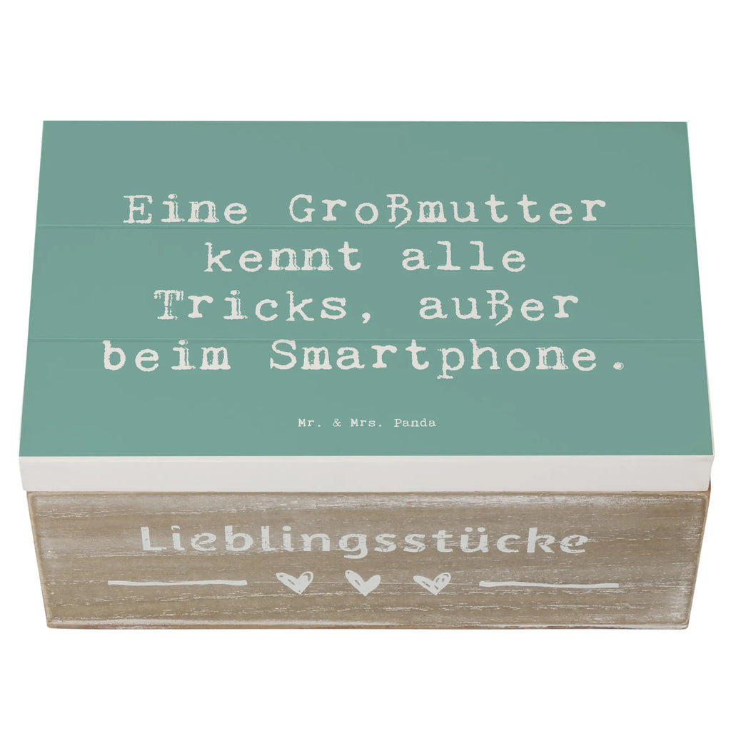 Holzkiste Spruch Großmutter Tricks Kiste, Holzkiste, Erinnerungskiste, Dekokiste, Geschenkdose, Erinnerungsbox, Aufbewahrungsbox, Truhe, Schatzkiste, Schatulle, Geschenkbox, XXL, Familie, Vatertag, Muttertag, Bruder, Schwester, Mama, Papa, Oma, Opa