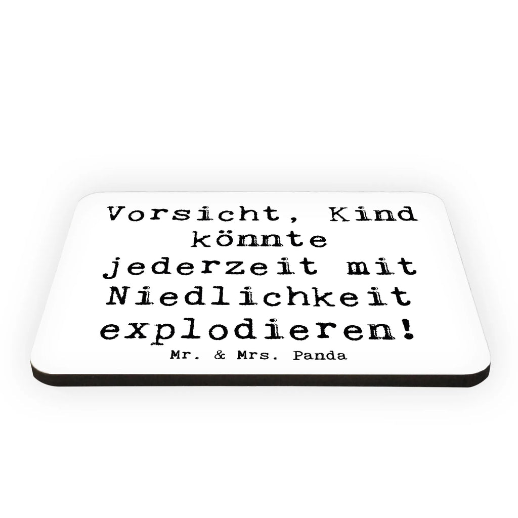 Magnet Saying Vorsicht, Kind könnte jederzeit mit Niedlichkeit explodieren! Pinnwandmagnet, Souvenir Magnet, Kühlschrankmagnet, Motivmagnete, Whiteboard Magnet, Kühlschrank Dekoration, Notiz Magnet, Dekomagnet, Familie, Vatertag, Muttertag, Bruder, Schwester, Mama, Papa, Oma, Opa