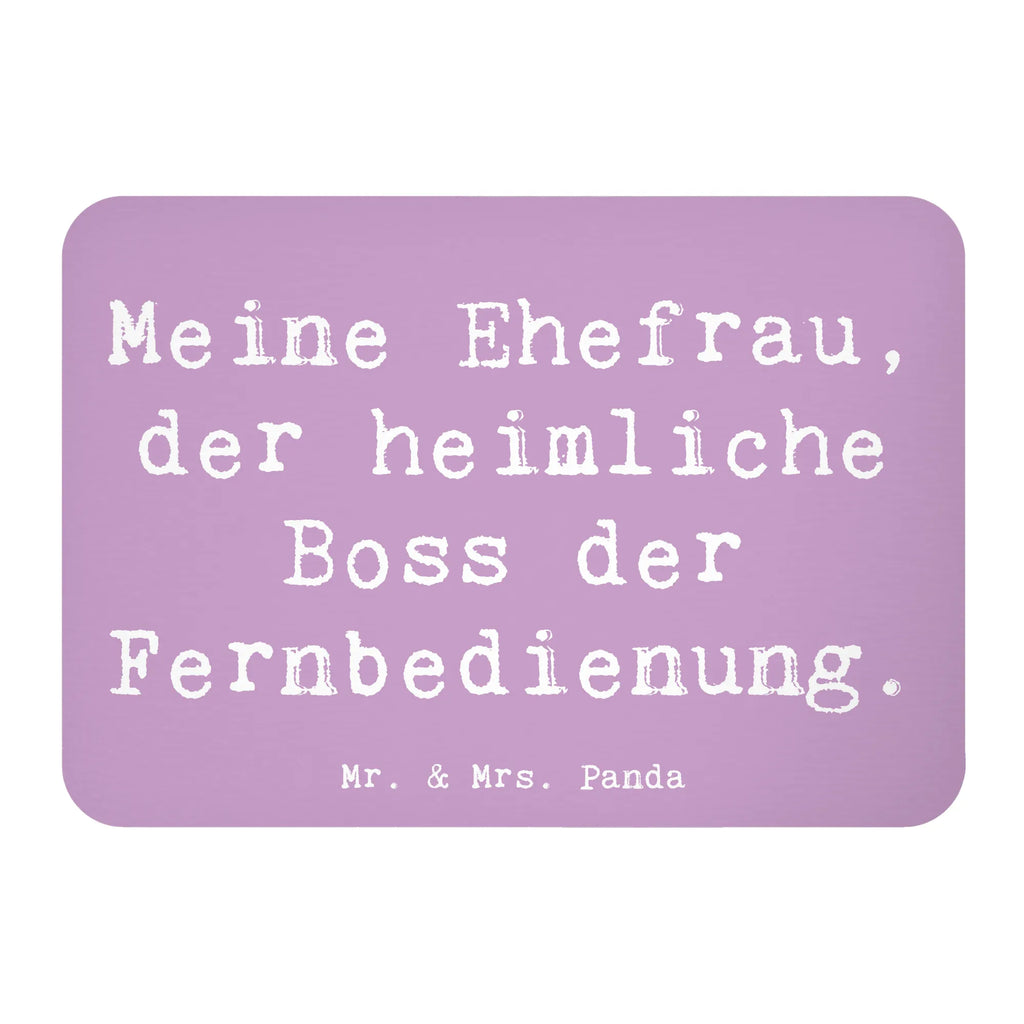 Magnet Saying Meine Ehefrau, der heimliche Boss der Fernbedienung. Kühlschrankmagnet, Pinnwandmagnet, Souvenir Magnet, Motivmagnete, Dekomagnet, Whiteboard Magnet, Notiz Magnet, Kühlschrank Dekoration, Familie, Vatertag, Muttertag, Bruder, Schwester, Mama, Papa, Oma, Opa