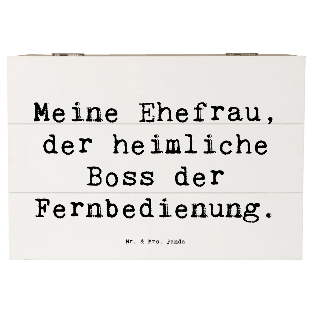 Holzkiste Spruch Ehefrau Boss Holzkiste, Kiste, Erinnerungskiste, Geschenkbox, Erinnerungsbox, Schatulle, Aufbewahrungsbox, Schatzkiste, XXL, Geschenkdose, Truhe, Dekokiste, Familie, Vatertag, Muttertag, Bruder, Schwester, Mama, Papa, Oma, Opa