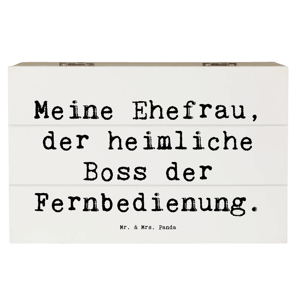 Holzkiste Spruch Ehefrau Boss Holzkiste, Kiste, Erinnerungskiste, Geschenkbox, Erinnerungsbox, Schatulle, Aufbewahrungsbox, Schatzkiste, XXL, Geschenkdose, Truhe, Dekokiste, Familie, Vatertag, Muttertag, Bruder, Schwester, Mama, Papa, Oma, Opa
