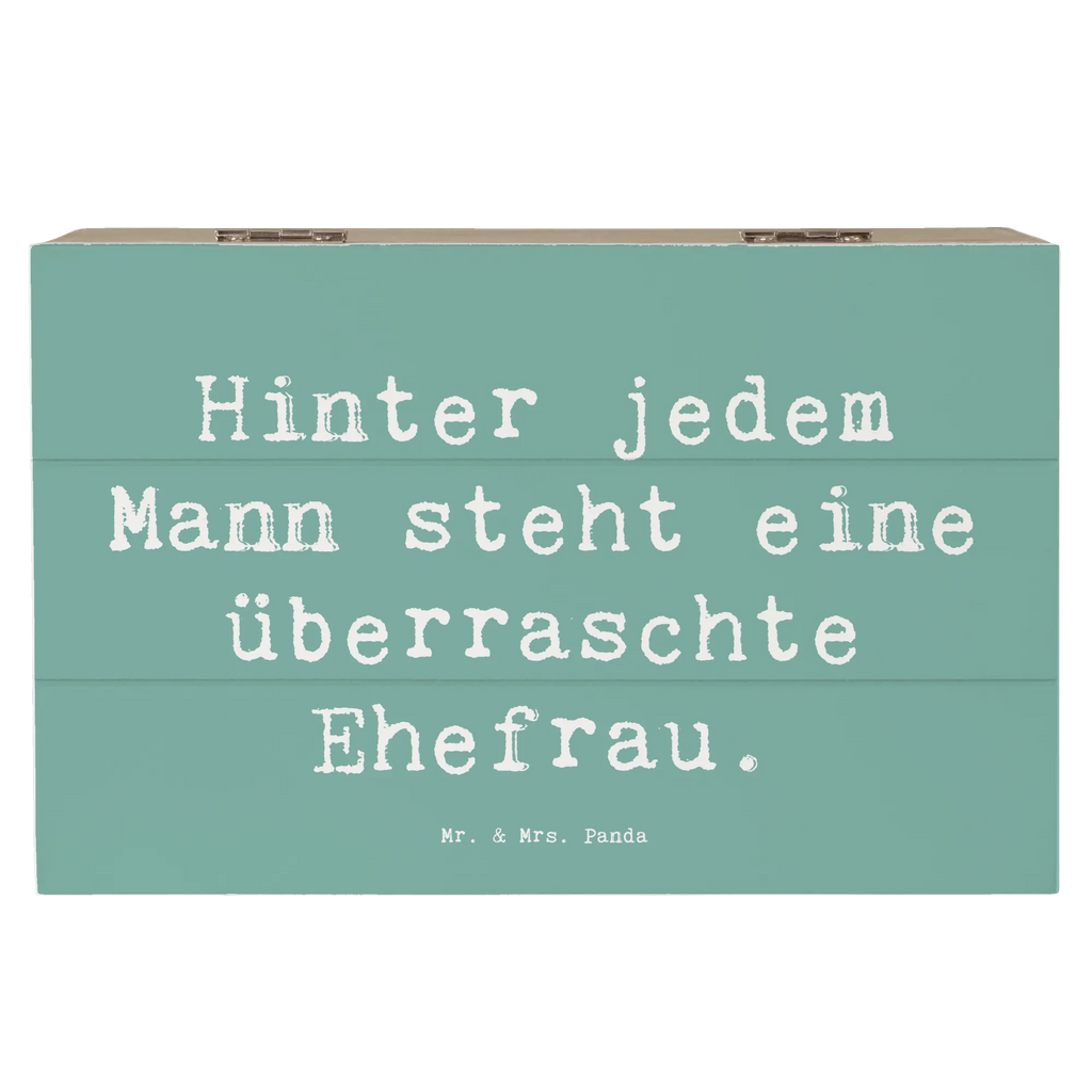 Holzkiste Spruch Überraschte Ehefrau Geschenkdose, Holzkiste, Schatulle, Dekokiste, XXL, Aufbewahrungsbox, Erinnerungsbox, Erinnerungskiste, Truhe, Kiste, Geschenkbox, Schatzkiste, Familie, Vatertag, Muttertag, Bruder, Schwester, Mama, Papa, Oma, Opa