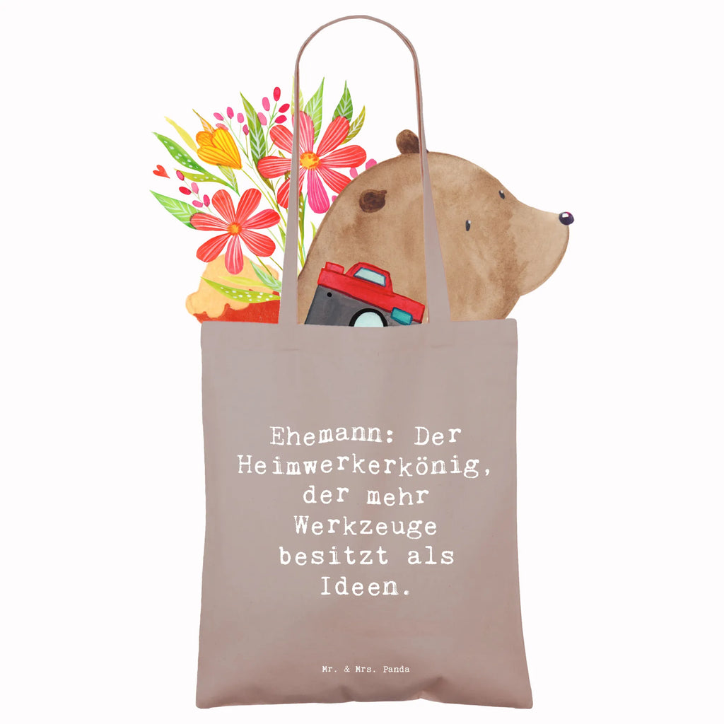 Tragetasche Spruch Ehemann Heimwerker Stofftasche, Badetasche, Jutebeutel, Shopper, Strandtasche, Tasche, Laptoptasche, Jutetasche, Einkaufstüte, Tragetasche, Einkaufstasche, Beuteltasche, Schultertasche, Beutel, Stoffbeutel, Umhängetasche, Familie, Vatertag, Muttertag, Bruder, Schwester, Mama, Papa, Oma, Opa