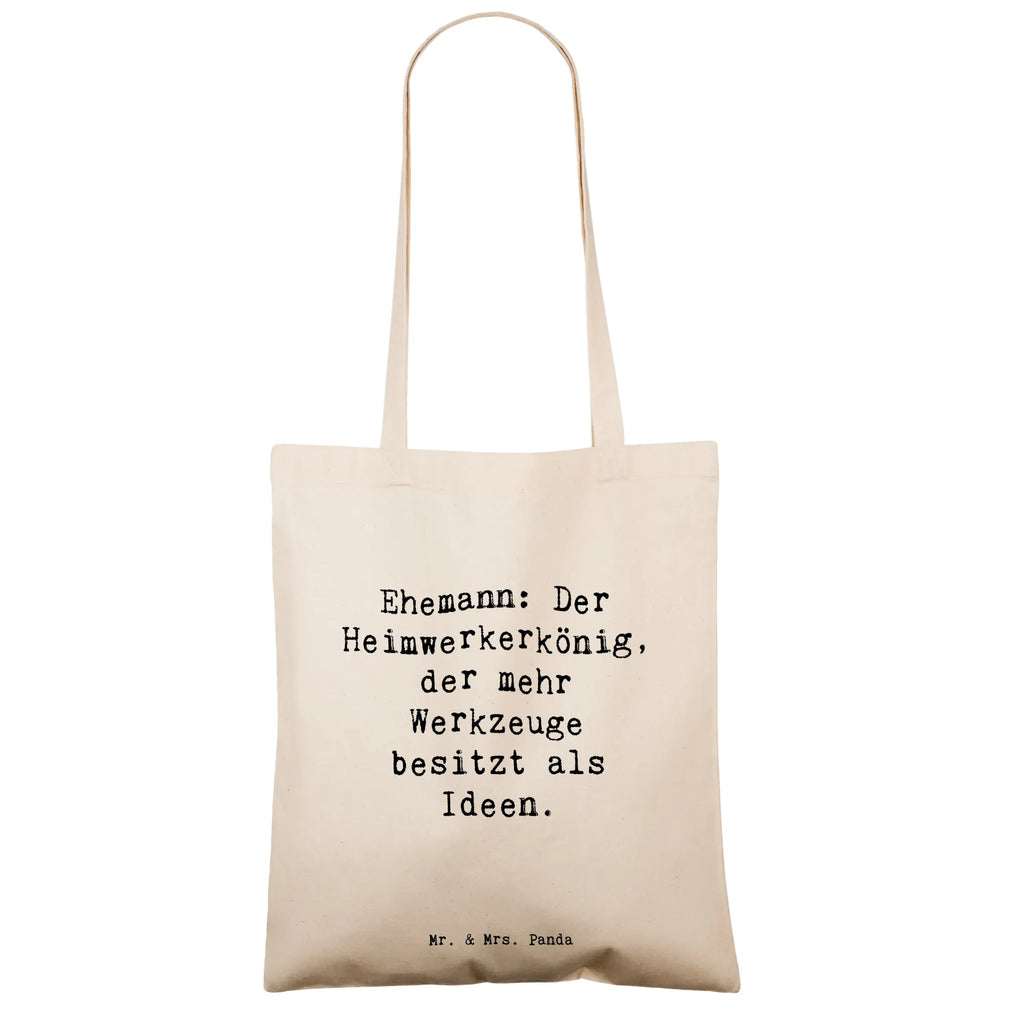 Tragetasche Spruch Ehemann Heimwerker Stofftasche, Badetasche, Jutebeutel, Shopper, Strandtasche, Tasche, Laptoptasche, Jutetasche, Einkaufstüte, Tragetasche, Einkaufstasche, Beuteltasche, Schultertasche, Beutel, Stoffbeutel, Umhängetasche, Familie, Vatertag, Muttertag, Bruder, Schwester, Mama, Papa, Oma, Opa