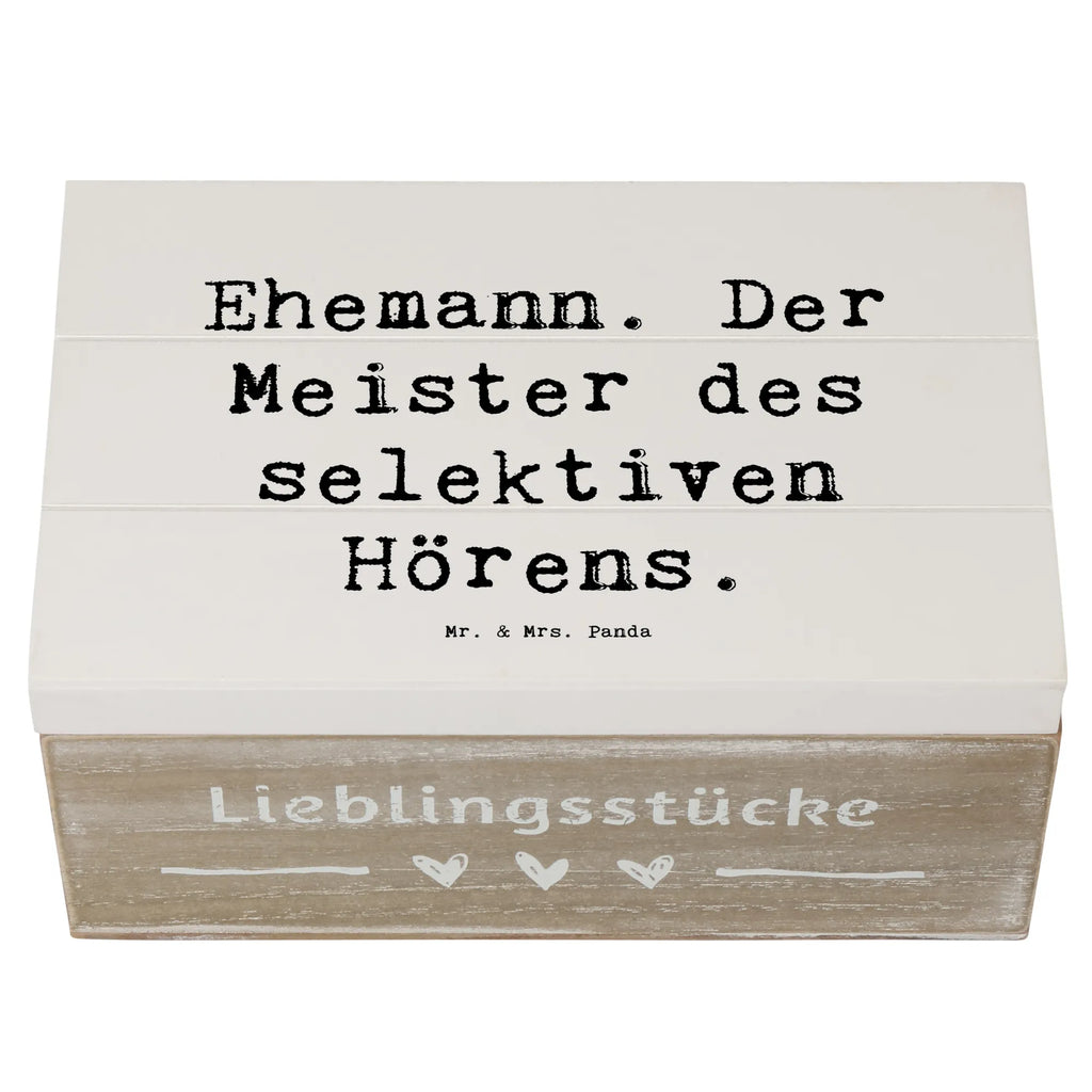 Holzkiste Spruch Ehemann Meister Truhe, XXL, Dekokiste, Erinnerungskiste, Schatzkiste, Holzkiste, Aufbewahrungsbox, Kiste, Schatulle, Geschenkdose, Erinnerungsbox, Geschenkbox, Familie, Vatertag, Muttertag, Bruder, Schwester, Mama, Papa, Oma, Opa