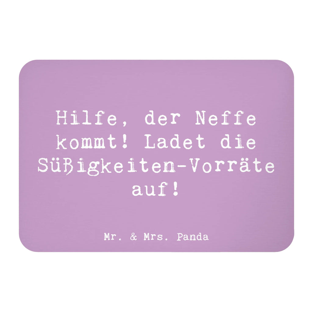 Magnet Saying Hilfe, der Neffe kommt! Ladet die Süßigkeiten-Vorräte auf! Kühlschrankmagnet, Pinnwandmagnet, Souvenir Magnet, Motivmagnete, Dekomagnet, Whiteboard Magnet, Notiz Magnet, Kühlschrank Dekoration, Familie, Vatertag, Muttertag, Bruder, Schwester, Mama, Papa, Oma, Opa
