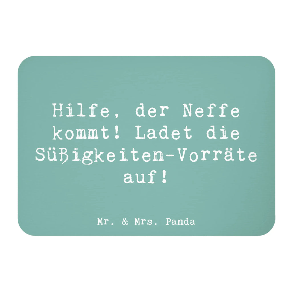 Magnet Saying Hilfe, der Neffe kommt! Ladet die Süßigkeiten-Vorräte auf! Kühlschrankmagnet, Pinnwandmagnet, Souvenir Magnet, Motivmagnete, Dekomagnet, Whiteboard Magnet, Notiz Magnet, Kühlschrank Dekoration, Familie, Vatertag, Muttertag, Bruder, Schwester, Mama, Papa, Oma, Opa