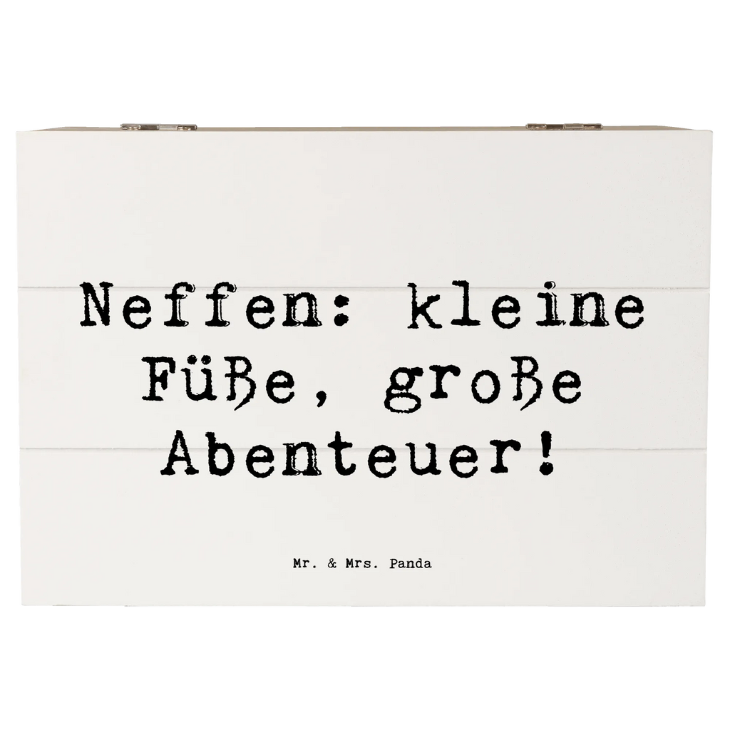 Holzkiste Spruch Neffe Abenteuer Aufbewahrungsbox, Dekokiste, Geschenkdose, Kiste, Geschenkbox, Truhe, XXL, Erinnerungskiste, Schatzkiste, Schatulle, Holzkiste, Erinnerungsbox, Familie, Vatertag, Muttertag, Bruder, Schwester, Mama, Papa, Oma, Opa
