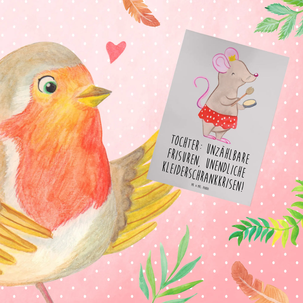 Grußkarte Tochter Mode Karte, Klappkarte, Einladungskarte, Grußkarte, Geburtstagskarte, Hochzeitskarte, Ansichtskarten, Glückwunschkarte, Familie, Vatertag, Muttertag, Bruder, Schwester, Mama, Papa, Oma, Opa