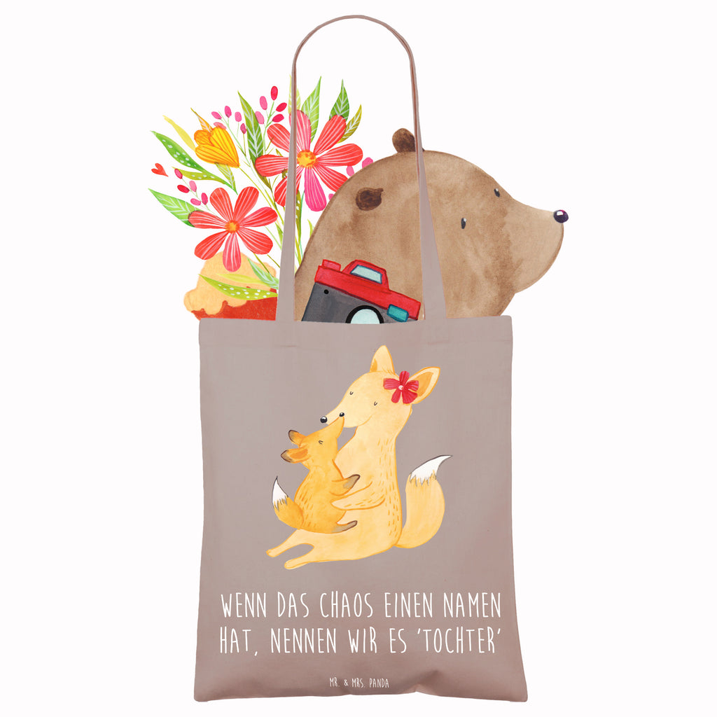 Tote bag Wenn das Chaos einen Namen hat, nennen wir es 'Tochter' Strandtasche, Einkaufstasche, Jutebeutel, Jutetasche, Schultertasche, Tasche, Laptoptasche, Tragetasche, Umhängetasche, Beutel, Beuteltasche, Einkaufstüte, Stoffbeutel, Badetasche, Stofftasche, Shopper, Familie, Vatertag, Muttertag, Bruder, Schwester, Mama, Papa, Oma, Opa