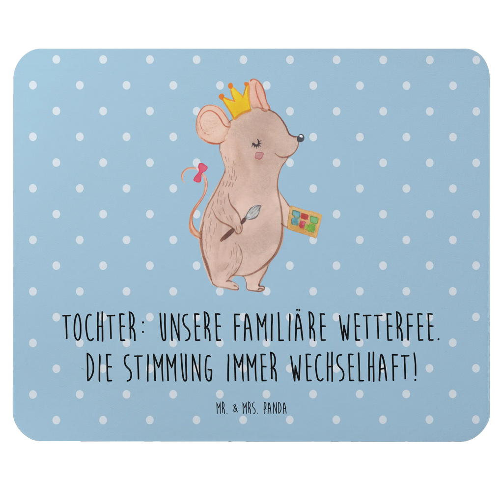 Mouse mat Tochter: Unsere familiäre Wetterfee. Die Stimmung immer wechselhaft! Mousepad, Computer zubehör, Einzigartiges Mauspad, Arbeitszimmer, Büroausstattung, Designer Mauspad, Mausunterlage, PC Zubehör, Mauspad, Mauspad Büro, Familie, Vatertag, Muttertag, Bruder, Schwester, Mama, Papa, Oma, Opa