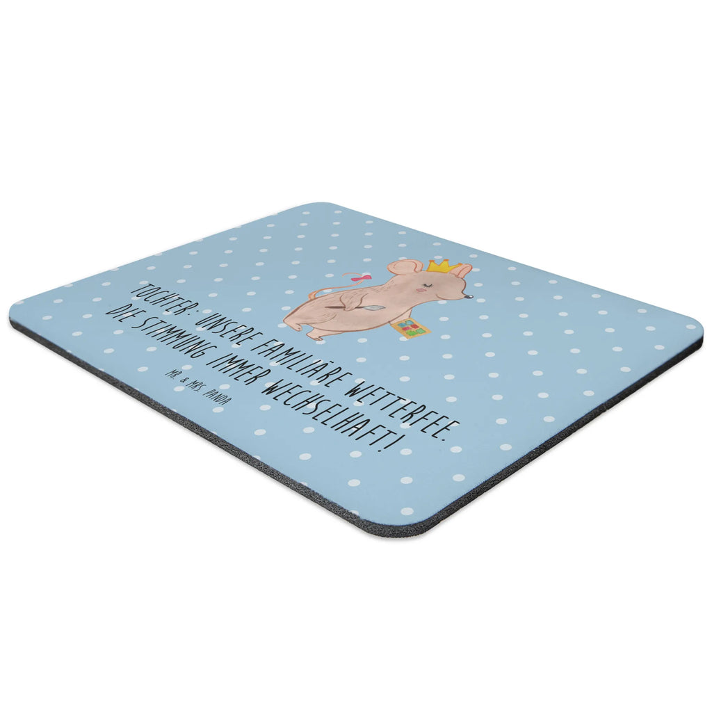 Mouse mat Tochter: Unsere familiäre Wetterfee. Die Stimmung immer wechselhaft! Mousepad, Computer zubehör, Einzigartiges Mauspad, Arbeitszimmer, Büroausstattung, Designer Mauspad, Mausunterlage, PC Zubehör, Mauspad, Mauspad Büro, Familie, Vatertag, Muttertag, Bruder, Schwester, Mama, Papa, Oma, Opa