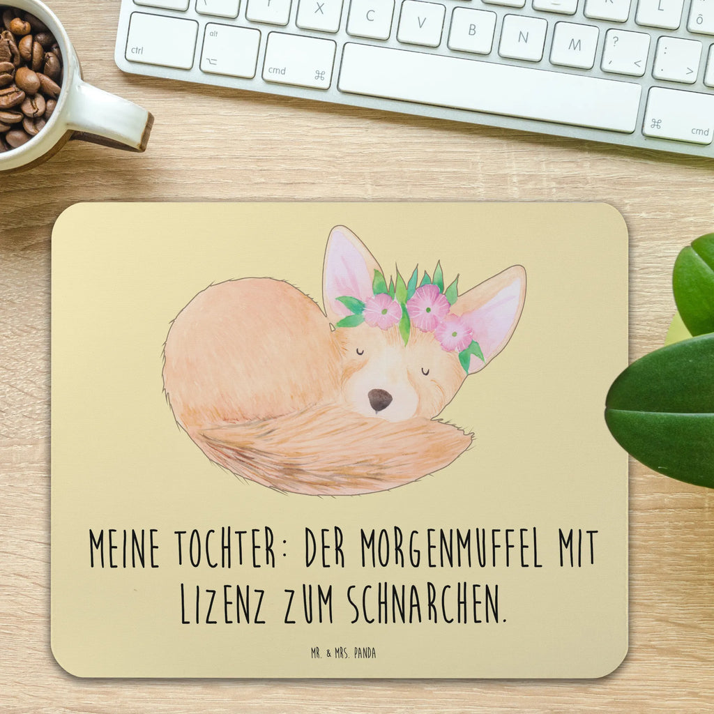 Mouse mat Meine Tochter: Der Morgenmuffel mit Lizenz zum Schnarchen. Mousepad, PC Zubehör, Mauspad, Arbeitszimmer, Designer Mauspad, Büroausstattung, Mausunterlage, Einzigartiges Mauspad, Computer zubehör, Mauspad Büro, Familie, Vatertag, Muttertag, Bruder, Schwester, Mama, Papa, Oma, Opa
