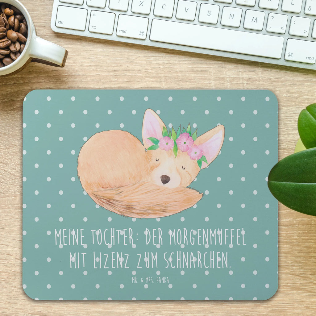 Mouse mat Meine Tochter: Der Morgenmuffel mit Lizenz zum Schnarchen. Mousepad, PC Zubehör, Mauspad, Arbeitszimmer, Designer Mauspad, Büroausstattung, Mausunterlage, Einzigartiges Mauspad, Computer zubehör, Mauspad Büro, Familie, Vatertag, Muttertag, Bruder, Schwester, Mama, Papa, Oma, Opa