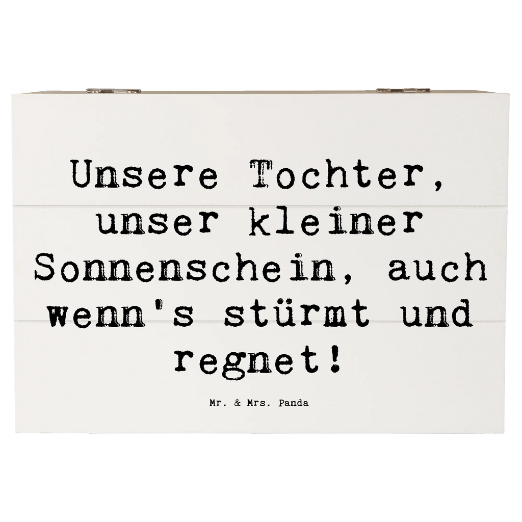 Holzkiste Spruch Tochter Sonnenschein Aufbewahrungsbox, Truhe, Holzkiste, XXL, Erinnerungskiste, Schatulle, Schatzkiste, Erinnerungsbox, Kiste, Dekokiste, Geschenkbox, Geschenkdose, Familie, Vatertag, Muttertag, Bruder, Schwester, Mama, Papa, Oma, Opa
