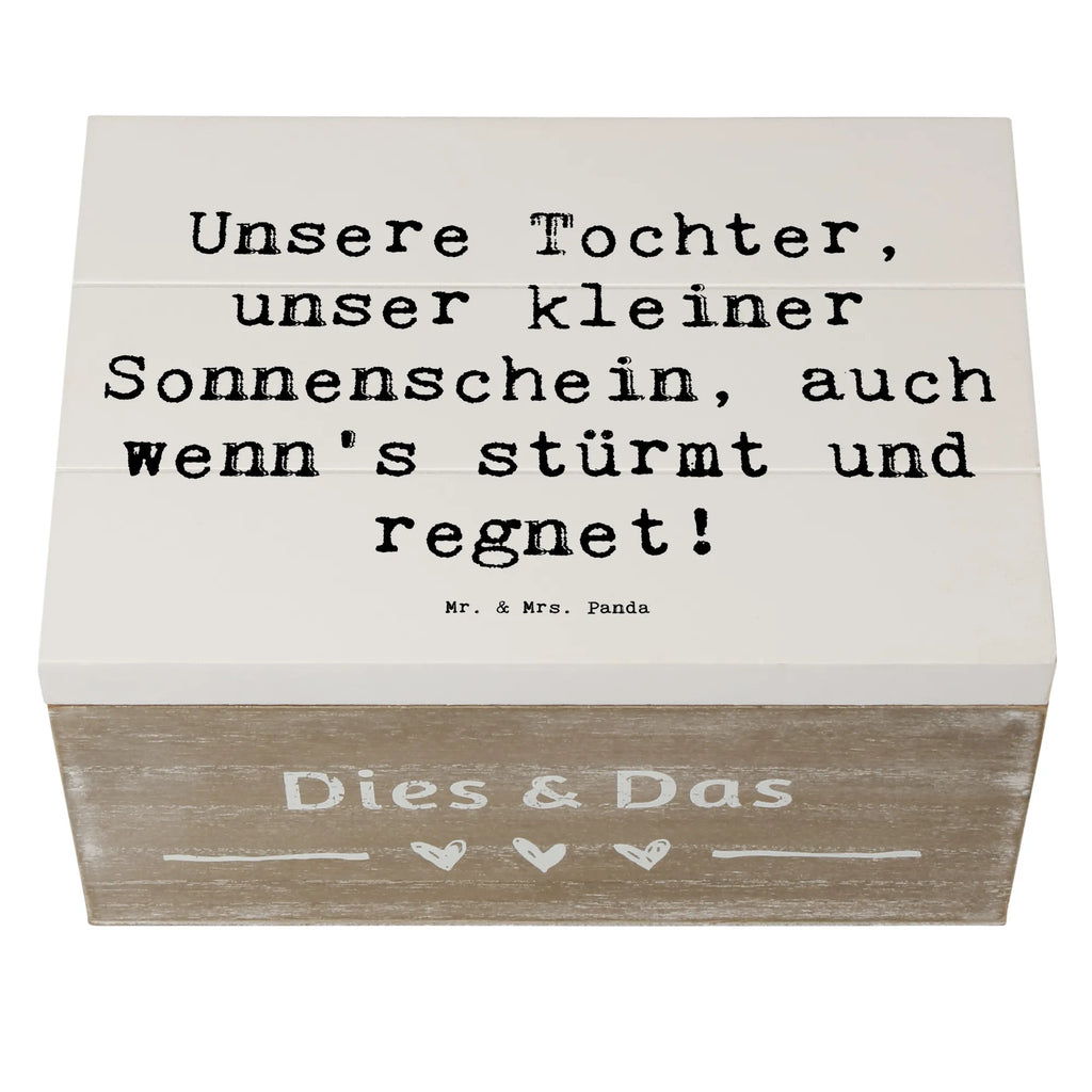Holzkiste Spruch Tochter Sonnenschein Aufbewahrungsbox, Truhe, Holzkiste, XXL, Erinnerungskiste, Schatulle, Schatzkiste, Erinnerungsbox, Kiste, Dekokiste, Geschenkbox, Geschenkdose, Familie, Vatertag, Muttertag, Bruder, Schwester, Mama, Papa, Oma, Opa