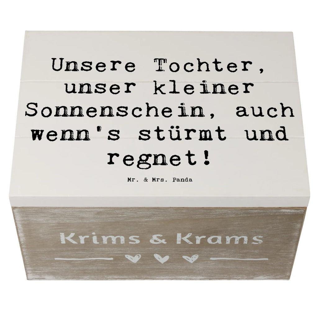 Holzkiste Spruch Tochter Sonnenschein Aufbewahrungsbox, Truhe, Holzkiste, XXL, Erinnerungskiste, Schatulle, Schatzkiste, Erinnerungsbox, Kiste, Dekokiste, Geschenkbox, Geschenkdose, Familie, Vatertag, Muttertag, Bruder, Schwester, Mama, Papa, Oma, Opa