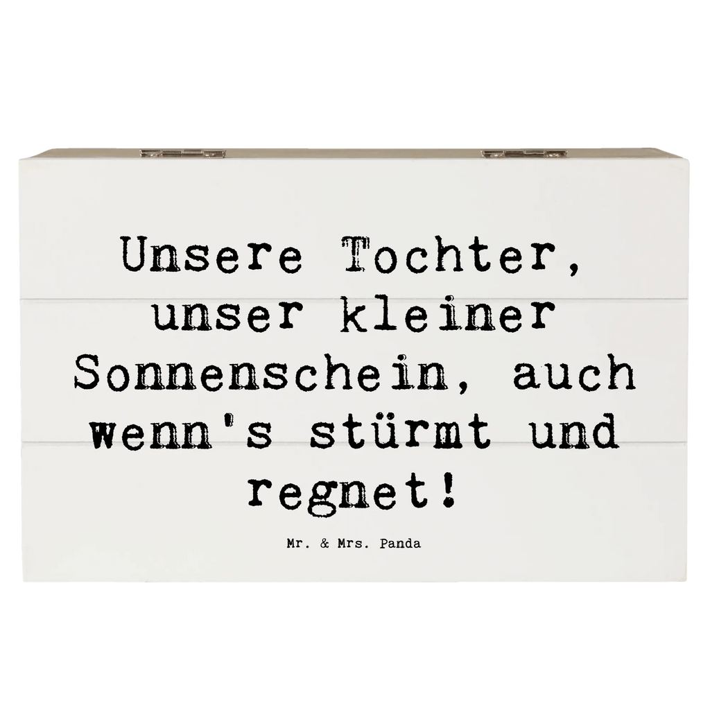 Holzkiste Spruch Tochter Sonnenschein Aufbewahrungsbox, Truhe, Holzkiste, XXL, Erinnerungskiste, Schatulle, Schatzkiste, Erinnerungsbox, Kiste, Dekokiste, Geschenkbox, Geschenkdose, Familie, Vatertag, Muttertag, Bruder, Schwester, Mama, Papa, Oma, Opa
