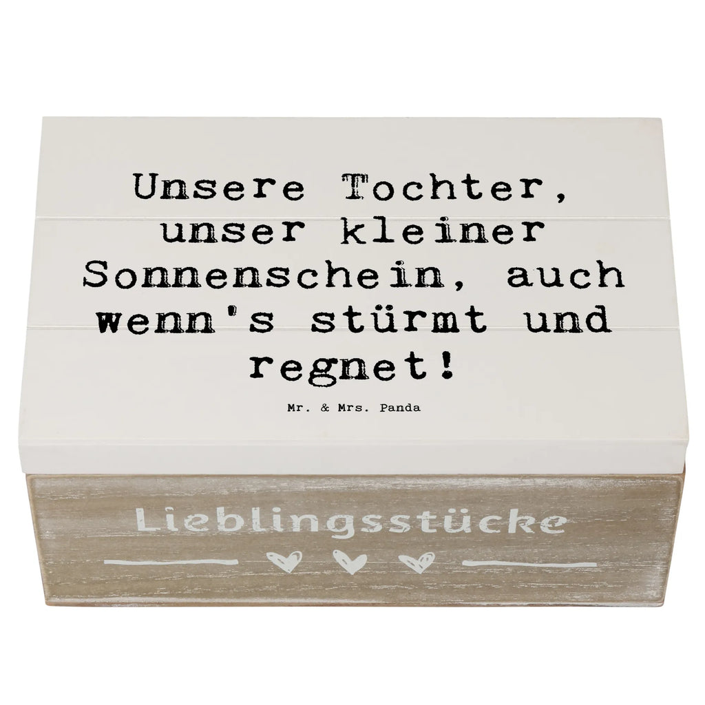 Holzkiste Spruch Tochter Sonnenschein Aufbewahrungsbox, Truhe, Holzkiste, XXL, Erinnerungskiste, Schatulle, Schatzkiste, Erinnerungsbox, Kiste, Dekokiste, Geschenkbox, Geschenkdose, Familie, Vatertag, Muttertag, Bruder, Schwester, Mama, Papa, Oma, Opa