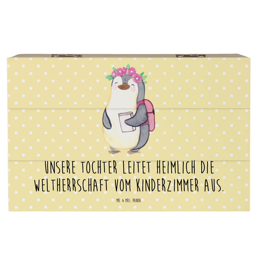 Holzkiste Tochter Weltherrschaft Erinnerungskiste, XXL, Geschenkdose, Truhe, Schatzkiste, Aufbewahrungsbox, Holzkiste, Kiste, Schatulle, Erinnerungsbox, Geschenkbox, Dekokiste, Familie, Vatertag, Muttertag, Bruder, Schwester, Mama, Papa, Oma, Opa