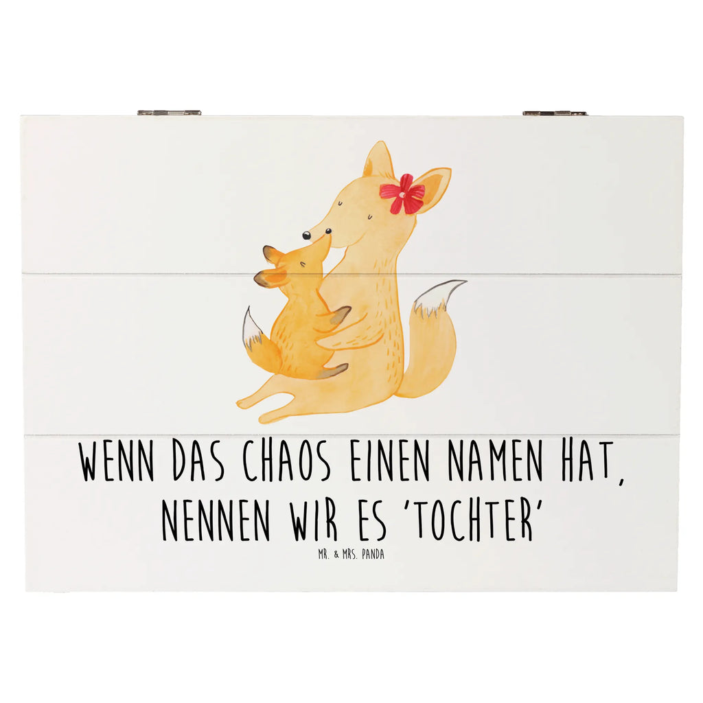 Holzkiste Chaos Tochter Truhe, Schatulle, Kiste, Dekokiste, Schatzkiste, Erinnerungsbox, Geschenkbox, Geschenkdose, Erinnerungskiste, Holzkiste, XXL, Aufbewahrungsbox, Familie, Vatertag, Muttertag, Bruder, Schwester, Mama, Papa, Oma, Opa