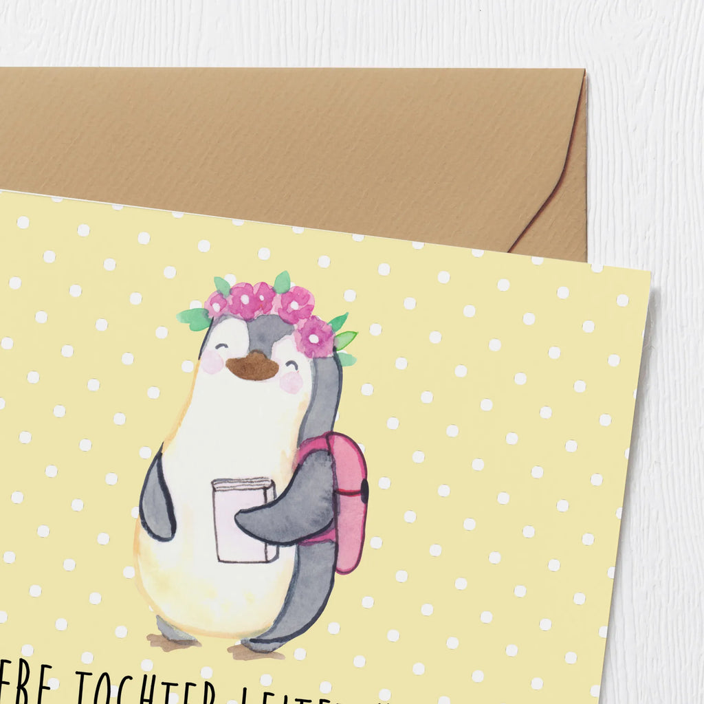 Deluxe Karte Tochter Weltherrschaft Grußkarte, Hochwertige Klappkarte, Karte, Glückwunschkarte, Hochzeitskarte, Geburtstagskarte, Klappkarte, Einladungskarte, Hochwertige Grußkarte, Familie, Vatertag, Muttertag, Bruder, Schwester, Mama, Papa, Oma, Opa