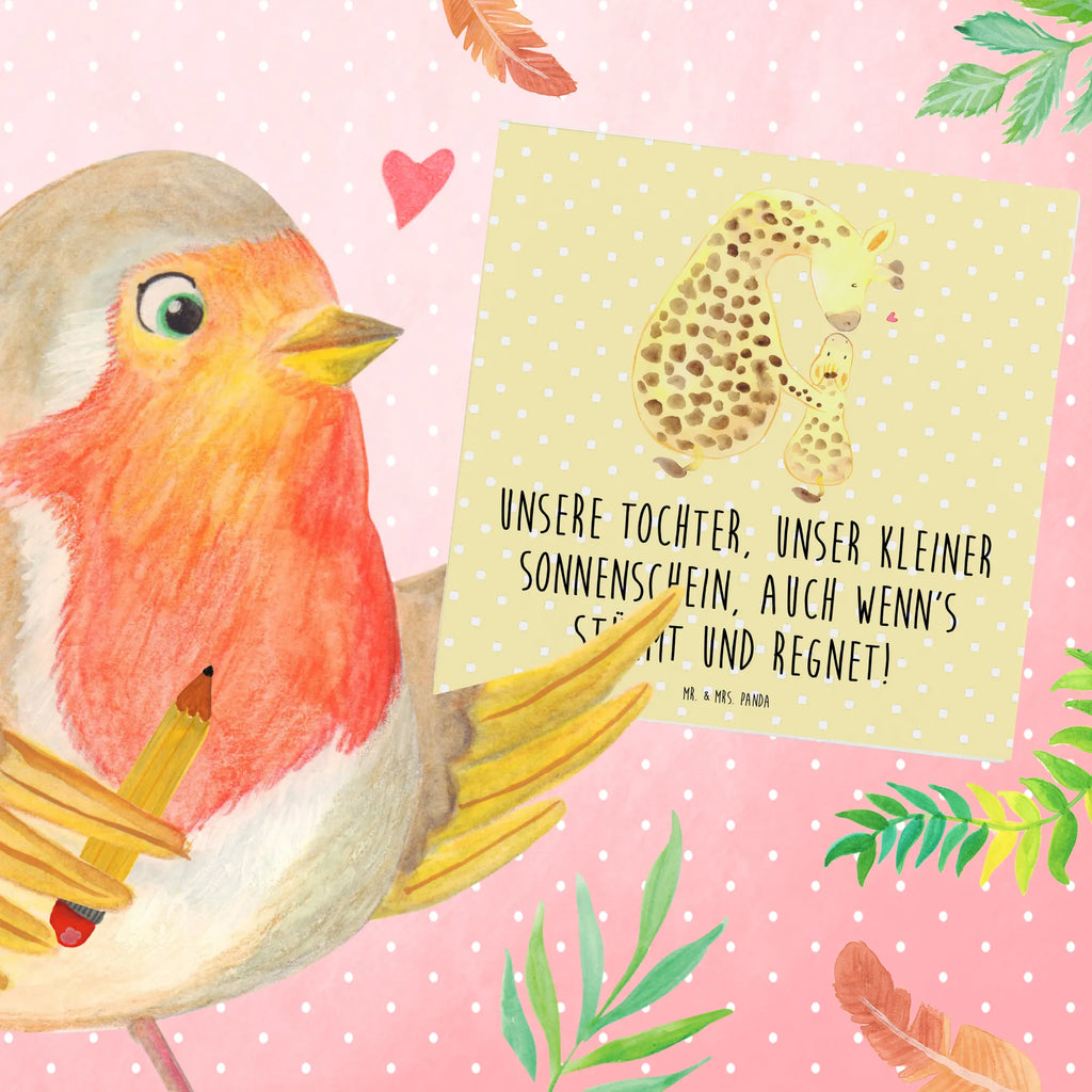 Deluxe Card Unsere Tochter, unser kleiner Sonnenschein, auch wenn's stürmt und regnet! Glückwunschkarte, Hochwertige Grußkarte, Geburtstagskarte, Karte, Hochzeitskarte, Hochwertige Klappkarte, Grußkarte, Klappkarte, Einladungskarte, Familie, Vatertag, Muttertag, Bruder, Schwester, Mama, Papa, Oma, Opa