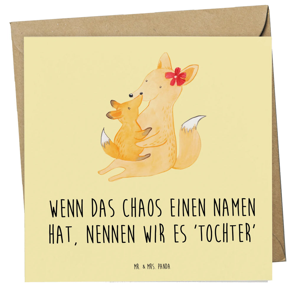 Deluxe Card Wenn das Chaos einen Namen hat, nennen wir es 'Tochter' Geburtstagskarte, Glückwunschkarte, Einladungskarte, Klappkarte, Karte, Grußkarte, Hochwertige Grußkarte, Hochzeitskarte, Hochwertige Klappkarte, Familie, Vatertag, Muttertag, Bruder, Schwester, Mama, Papa, Oma, Opa