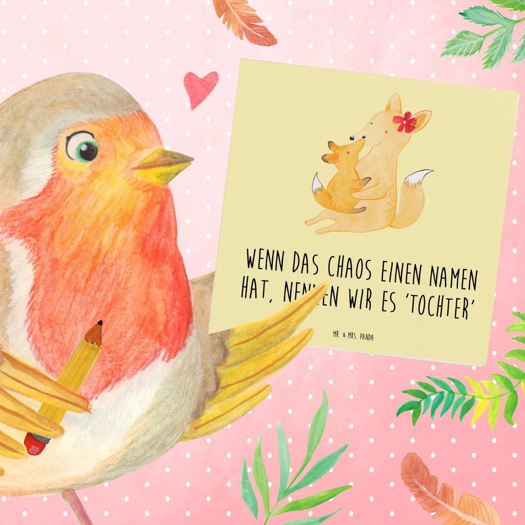 Deluxe Card Wenn das Chaos einen Namen hat, nennen wir es 'Tochter' Geburtstagskarte, Glückwunschkarte, Einladungskarte, Klappkarte, Karte, Grußkarte, Hochwertige Grußkarte, Hochzeitskarte, Hochwertige Klappkarte, Familie, Vatertag, Muttertag, Bruder, Schwester, Mama, Papa, Oma, Opa