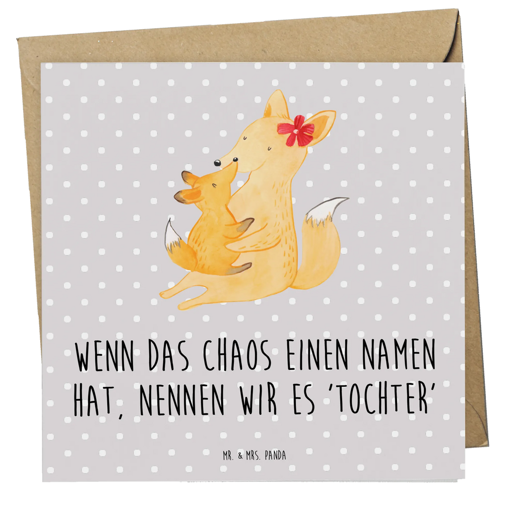 Deluxe Card Wenn das Chaos einen Namen hat, nennen wir es 'Tochter' Geburtstagskarte, Glückwunschkarte, Einladungskarte, Klappkarte, Karte, Grußkarte, Hochwertige Grußkarte, Hochzeitskarte, Hochwertige Klappkarte, Familie, Vatertag, Muttertag, Bruder, Schwester, Mama, Papa, Oma, Opa