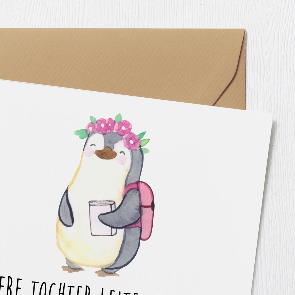 Deluxe Karte Tochter Weltherrschaft Grußkarte, Hochwertige Klappkarte, Karte, Glückwunschkarte, Hochzeitskarte, Geburtstagskarte, Klappkarte, Einladungskarte, Hochwertige Grußkarte, Familie, Vatertag, Muttertag, Bruder, Schwester, Mama, Papa, Oma, Opa