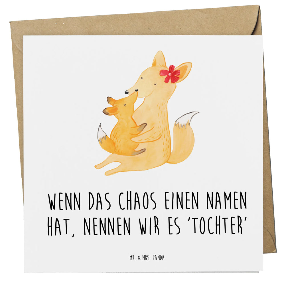 Deluxe Card Wenn das Chaos einen Namen hat, nennen wir es 'Tochter' Geburtstagskarte, Glückwunschkarte, Einladungskarte, Klappkarte, Karte, Grußkarte, Hochwertige Grußkarte, Hochzeitskarte, Hochwertige Klappkarte, Familie, Vatertag, Muttertag, Bruder, Schwester, Mama, Papa, Oma, Opa