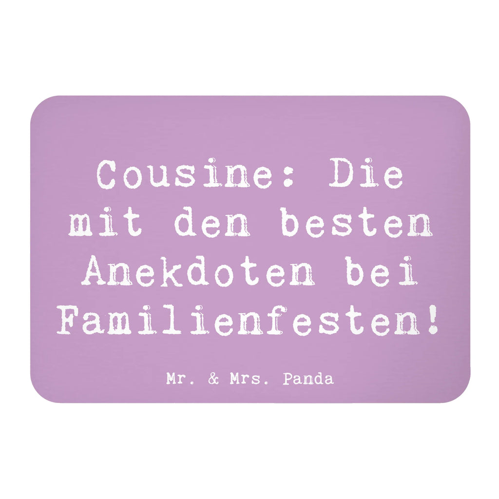 Magnet Saying Cousine: Die mit den besten Anekdoten bei Familienfesten! Kühlschrankmagnet, Pinnwandmagnet, Souvenir Magnet, Motivmagnete, Dekomagnet, Whiteboard Magnet, Notiz Magnet, Kühlschrank Dekoration, Familie, Vatertag, Muttertag, Bruder, Schwester, Mama, Papa, Oma, Opa