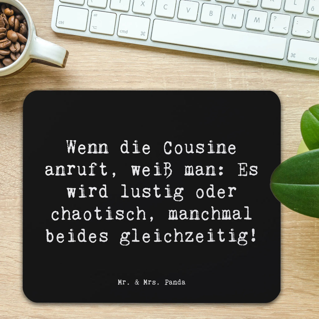 Mauspad Spruch Cousine Abenteuer Arbeitszimmer, Designer Mauspad, Mousepad, PC Zubehör, Mauspad Büro, Mauspad, Einzigartiges Mauspad, Computer zubehör, Büroausstattung, Mausunterlage, Familie, Vatertag, Muttertag, Bruder, Schwester, Mama, Papa, Oma, Opa