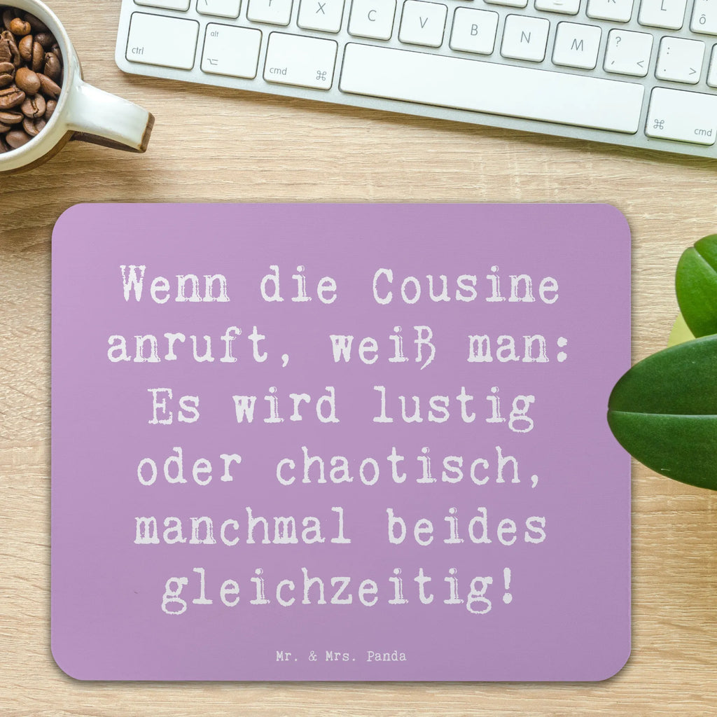 Mauspad Spruch Cousine Abenteuer Arbeitszimmer, Designer Mauspad, Mousepad, PC Zubehör, Mauspad Büro, Mauspad, Einzigartiges Mauspad, Computer zubehör, Büroausstattung, Mausunterlage, Familie, Vatertag, Muttertag, Bruder, Schwester, Mama, Papa, Oma, Opa
