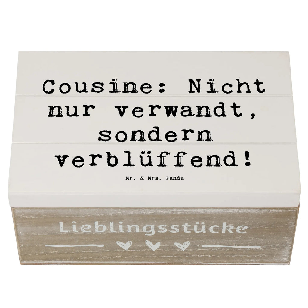 Holzkiste Spruch Cousine Wunder Holzkiste, Schatulle, XXL, Geschenkbox, Aufbewahrungsbox, Truhe, Geschenkdose, Dekokiste, Erinnerungsbox, Schatzkiste, Kiste, Erinnerungskiste, Familie, Vatertag, Muttertag, Bruder, Schwester, Mama, Papa, Oma, Opa