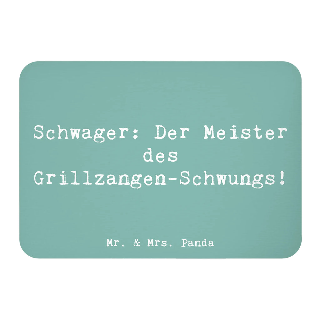 Magnet Saying Schwager: Der Meister des Grillzangen-Schwungs! Kühlschrankmagnet, Pinnwandmagnet, Souvenir Magnet, Motivmagnete, Dekomagnet, Whiteboard Magnet, Notiz Magnet, Kühlschrank Dekoration, Familie, Vatertag, Muttertag, Bruder, Schwester, Mama, Papa, Oma, Opa