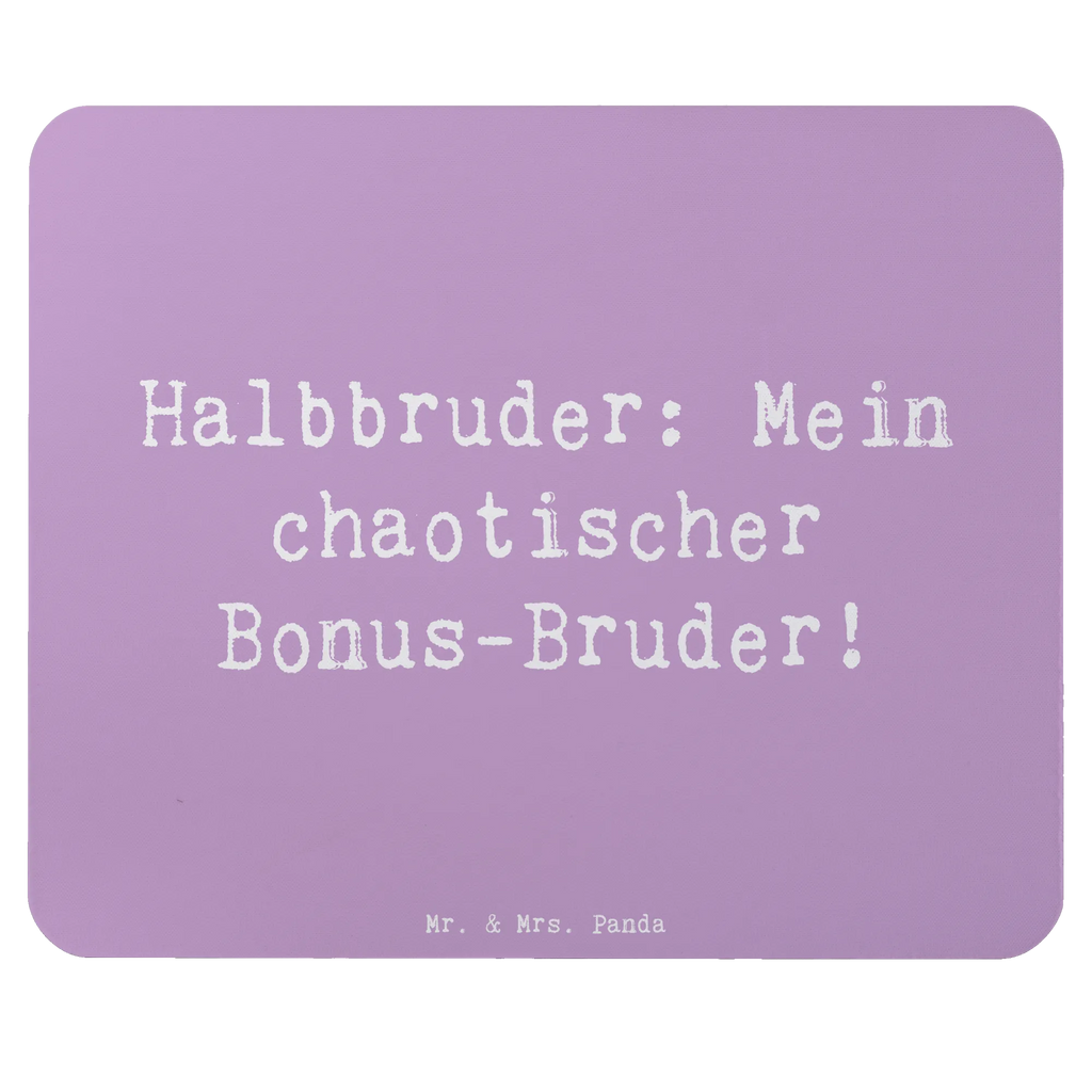 Mouse mat Saying Halbbruder: Mein chaotischer Bonus-Bruder! Mousepad, Computer zubehör, Büroausstattung, PC Zubehör, Arbeitszimmer, Mauspad, Einzigartiges Mauspad, Designer Mauspad, Mausunterlage, Mauspad Büro, Familie, Vatertag, Muttertag, Bruder, Schwester, Mama, Papa, Oma, Opa