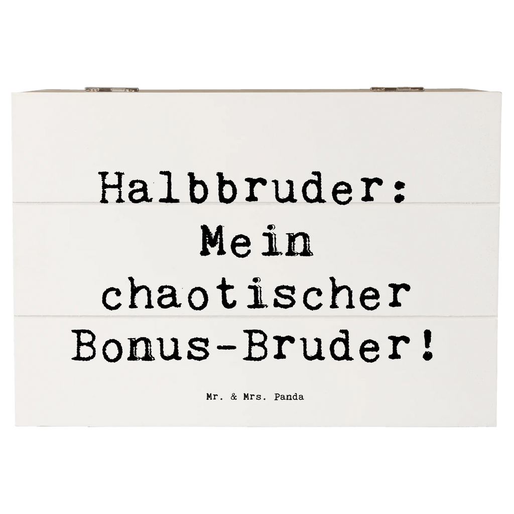 Holzkiste Spruch Halbbruder Chaos Holzkiste, Kiste, Dekokiste, Geschenkbox, Aufbewahrungsbox, Schatulle, Erinnerungskiste, XXL, Geschenkdose, Schatzkiste, Truhe, Erinnerungsbox, Familie, Vatertag, Muttertag, Bruder, Schwester, Mama, Papa, Oma, Opa